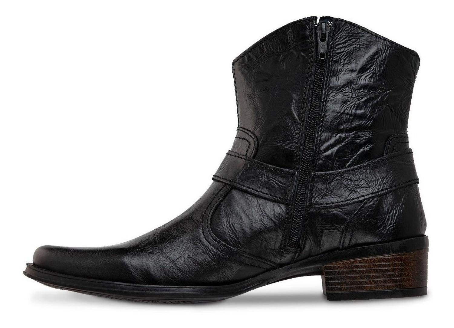 Botin Vaquero Hombre Urban Cowboy Negro 40705 — imagen 4