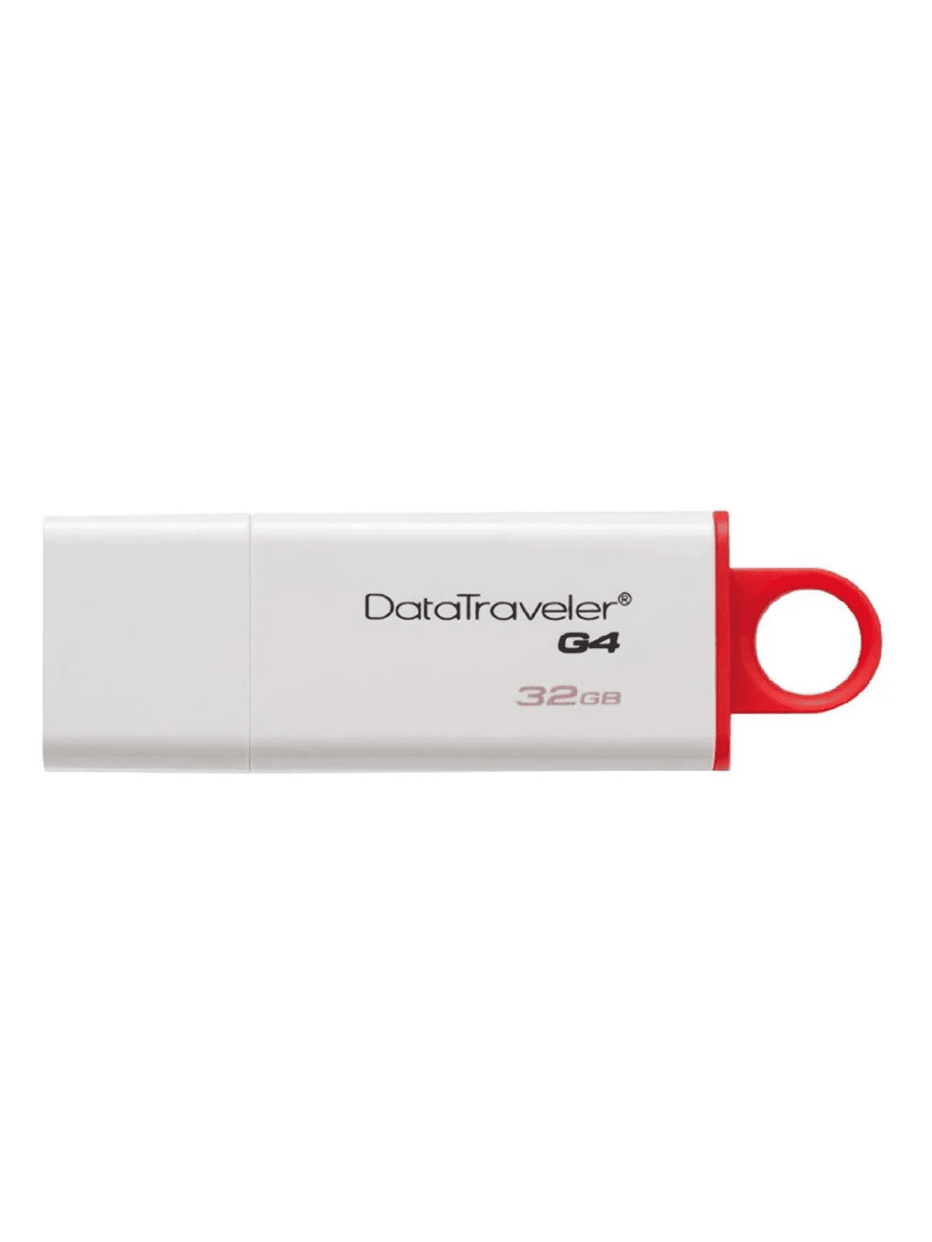 Memoria Usb Kingston G4 32gb 3.0 Blanco/rojo. — imagen 2