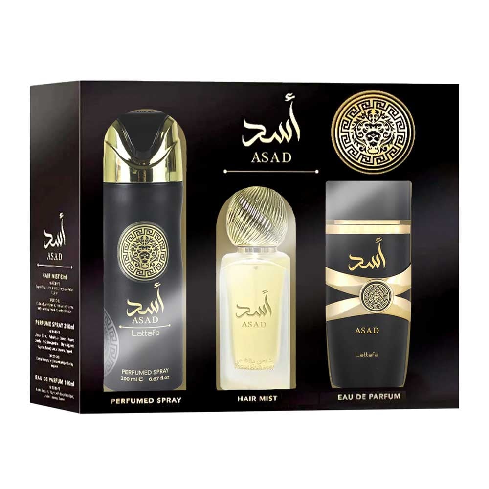 ESTUCHE Lattafa Asad 3pzs Hombre Mag — imagen 2