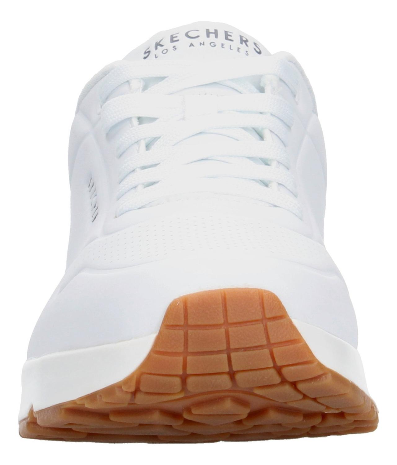 Tenis Skechers Hombre Casual Blanco Caballero — imagen 7