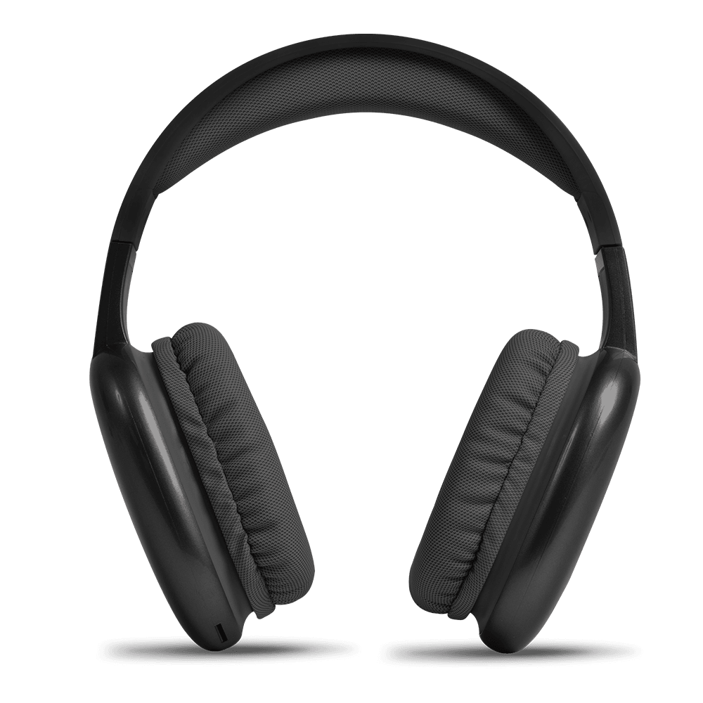 Audífonos inalámbricos On Ear STF Aurum 10hrs Uso Negro — imagen 4