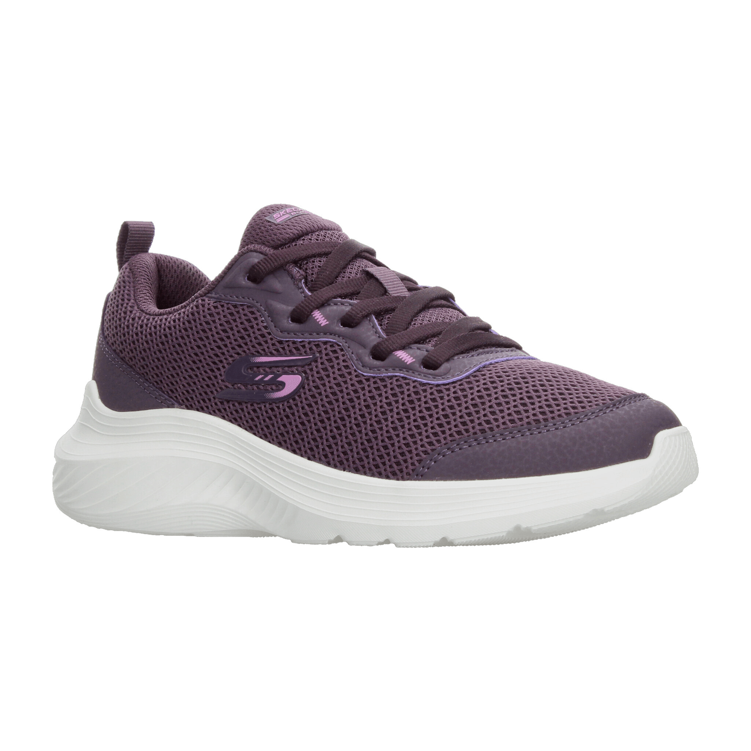 Tenis Skechers Dama Casual Purpura Mujer — imagen 2