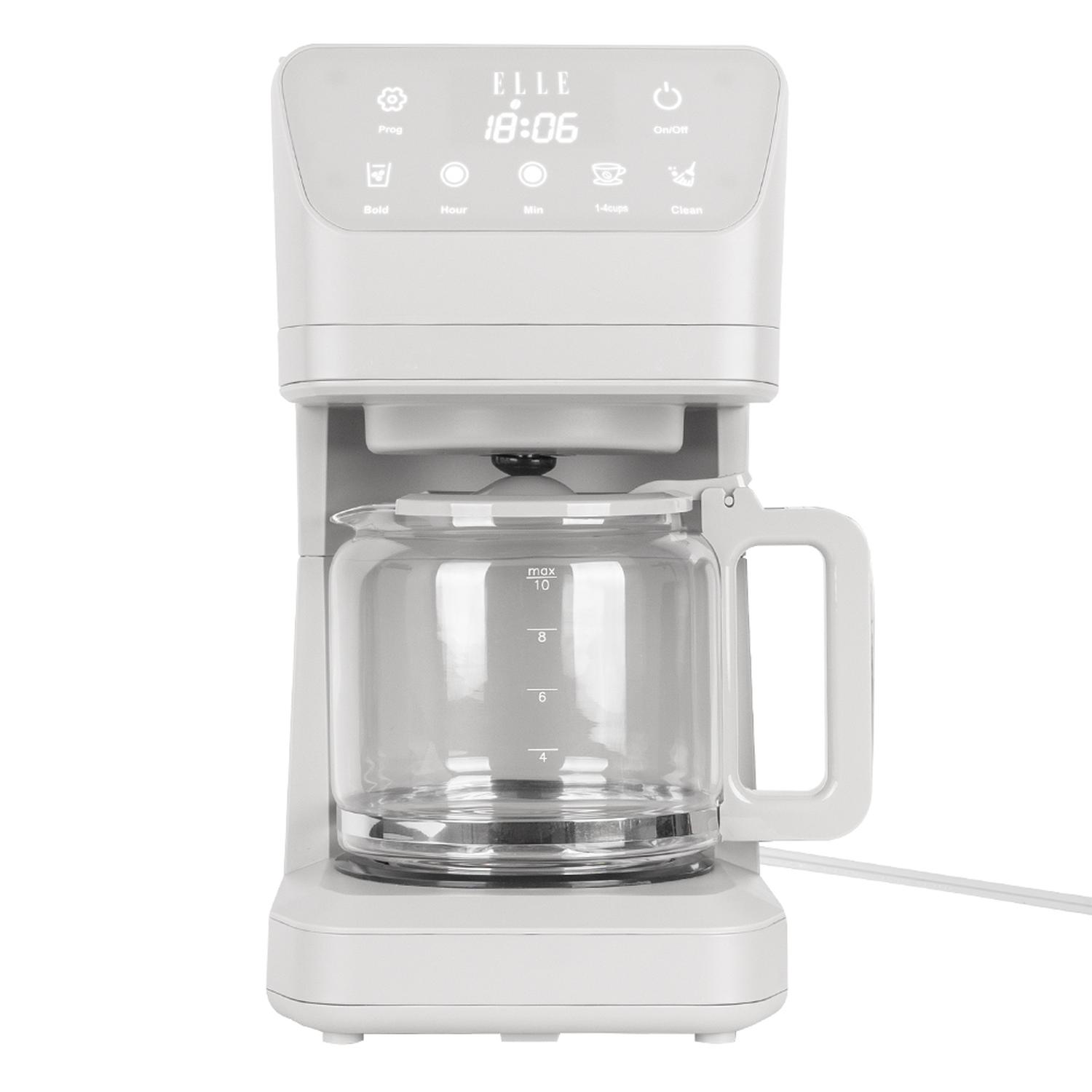 Cafetera de Goteo Digital Programable Elle EKCMP302WH 1.5 L Blanca — imagen 1