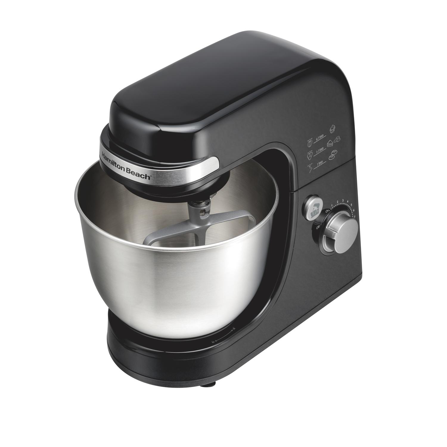 BATIDORA PEDESTAL HAMILTON BEACH 63390 7 VEL ACERO 3.8L — imagen 4