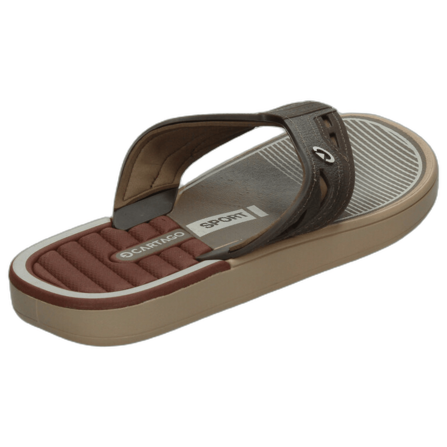 Sandalias Cartago Hombre Café Casual Para Caballero — imagen 4