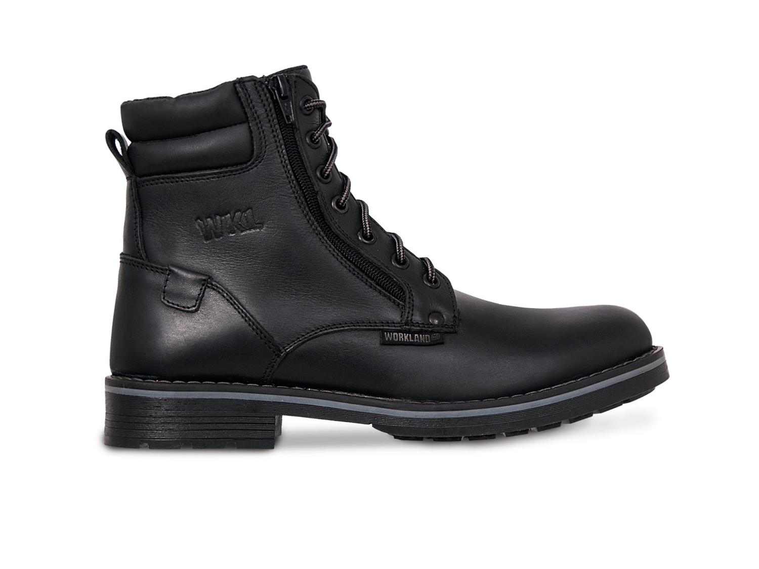 Bota Hombre Moto Biker Casual Workland 89503 Negro Cloud — imagen 3