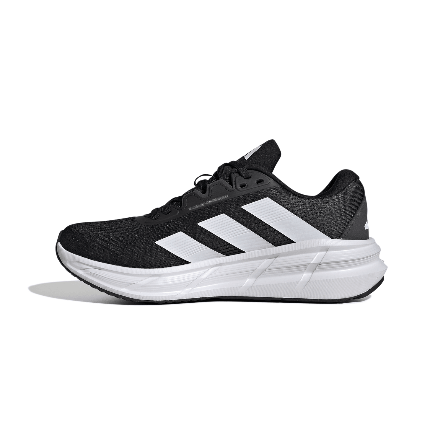Tenis Adidas Questar 3 W Dama Running Negro Mujer — imagen 4