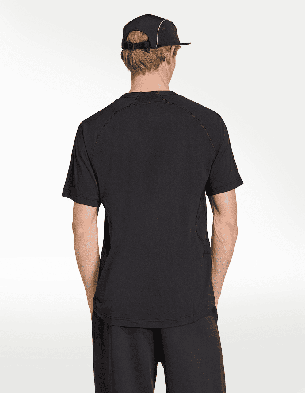 Playera Adidas Cutline Co Negro - Hombre — imagen 4
