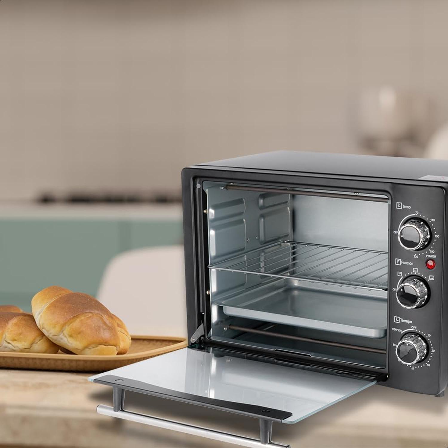 Horno Tostador Daewoo 20L Multifuncional DOT-1657 — imagen 8