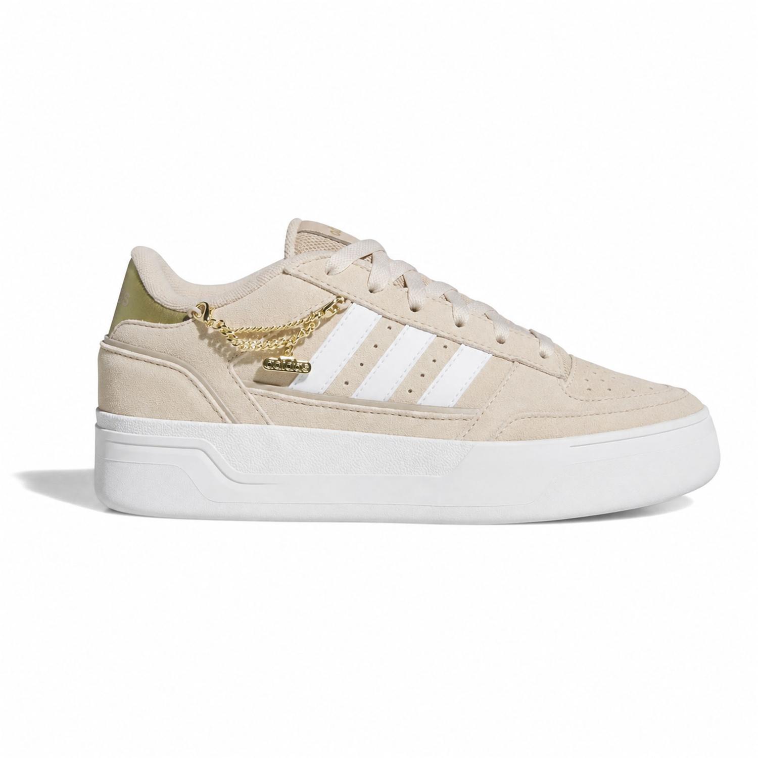 Tenis Adidas Break Start Bold W Dama Casual Beige Mujer — imagen 1