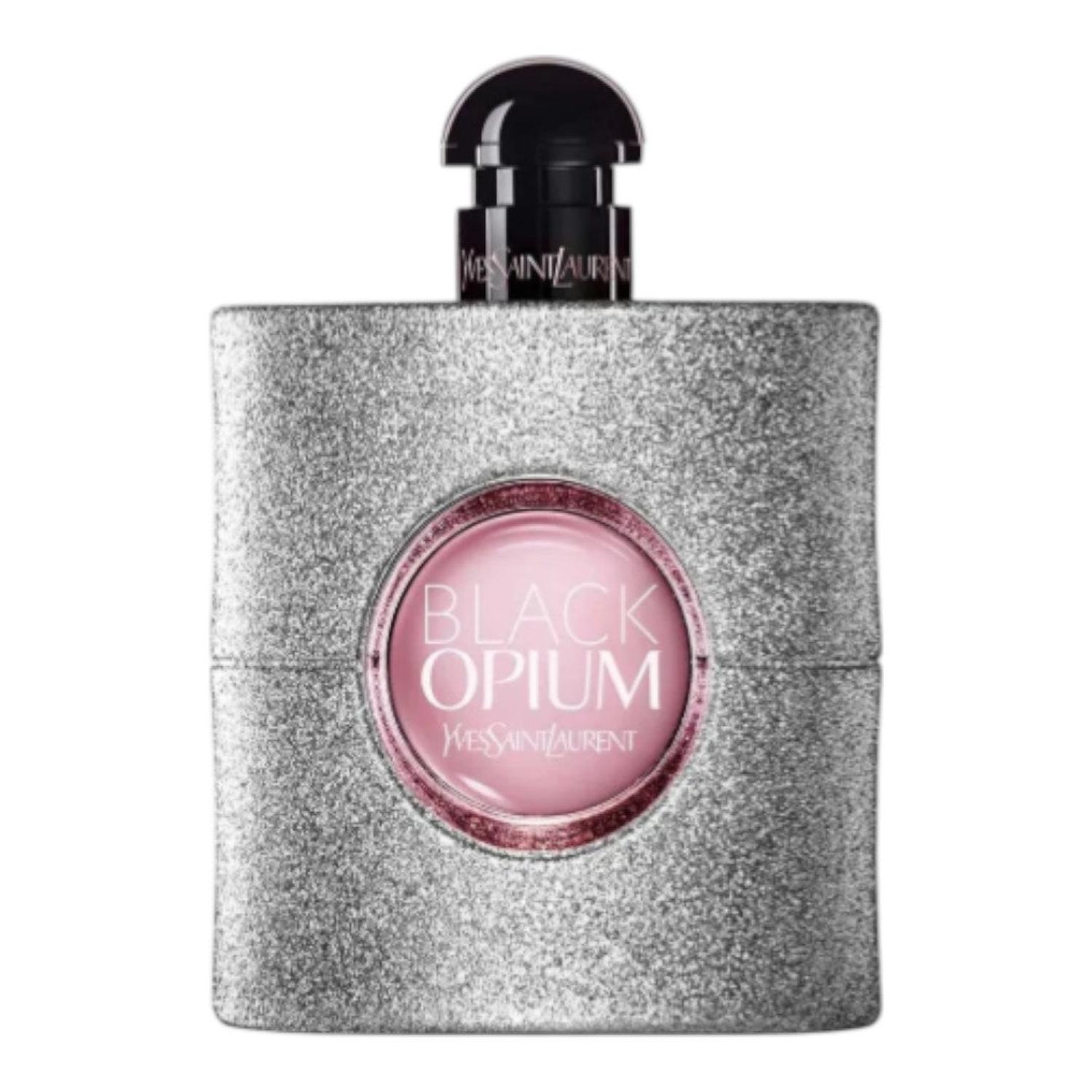 YVES SAINT LAURENT BLACK OPIUM EDP GLITTER 90 ML DAMA — imagen 1