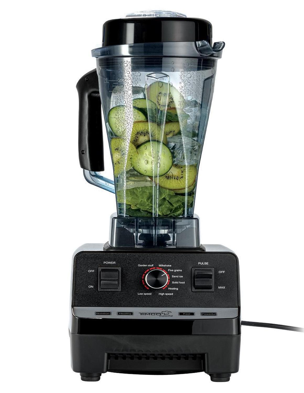 LICUADORA TIMCO LICX010 VITAMIN PRO 2L 10 VEL 8 CUCHILLAS — imagen 2