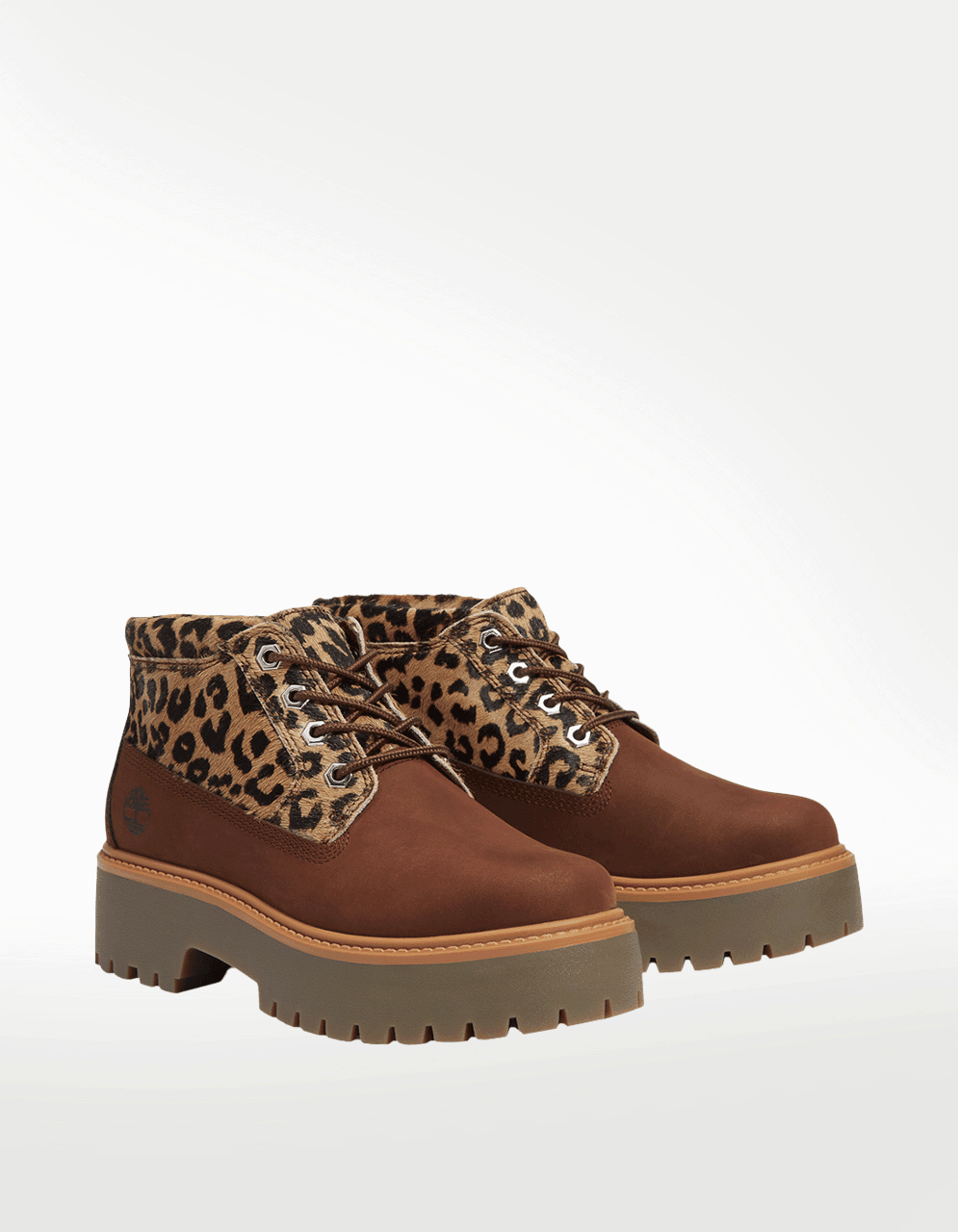 Tenis Timberland Mid Lace Up Boot Café - Mujer — imagen 5