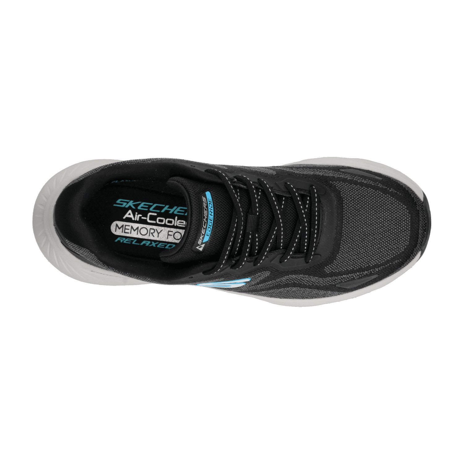 Tenis Skechers Hombre Negro Deportivo Para Caballero — imagen 9