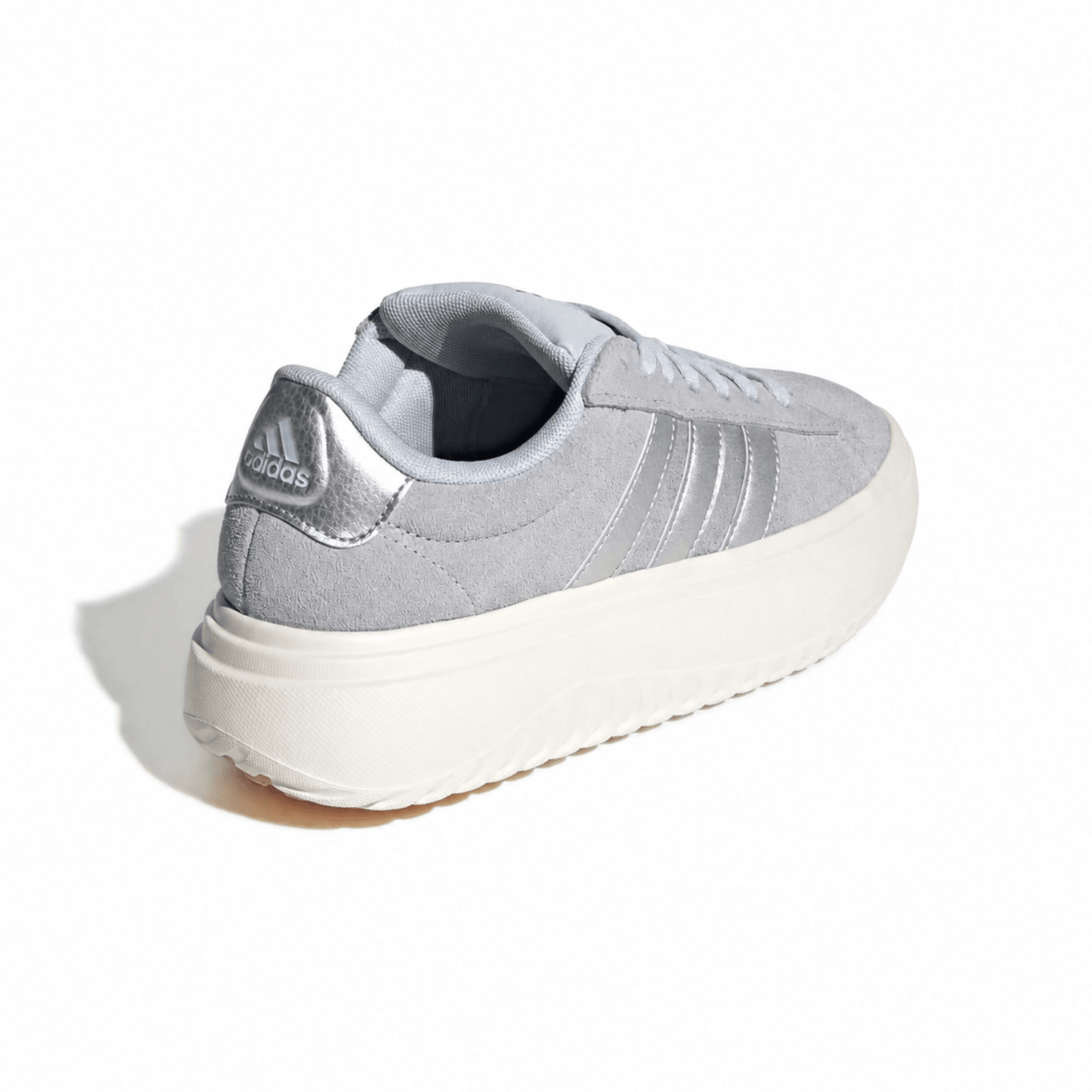 Tenis Adidas Grand Court Platform Dama Casual Gris Mujer — imagen 3