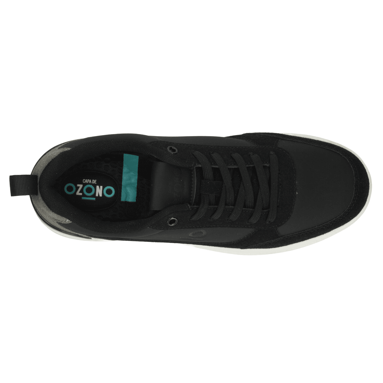 Tenis Ozono Hombre Casual Negro Caballero — imagen 8