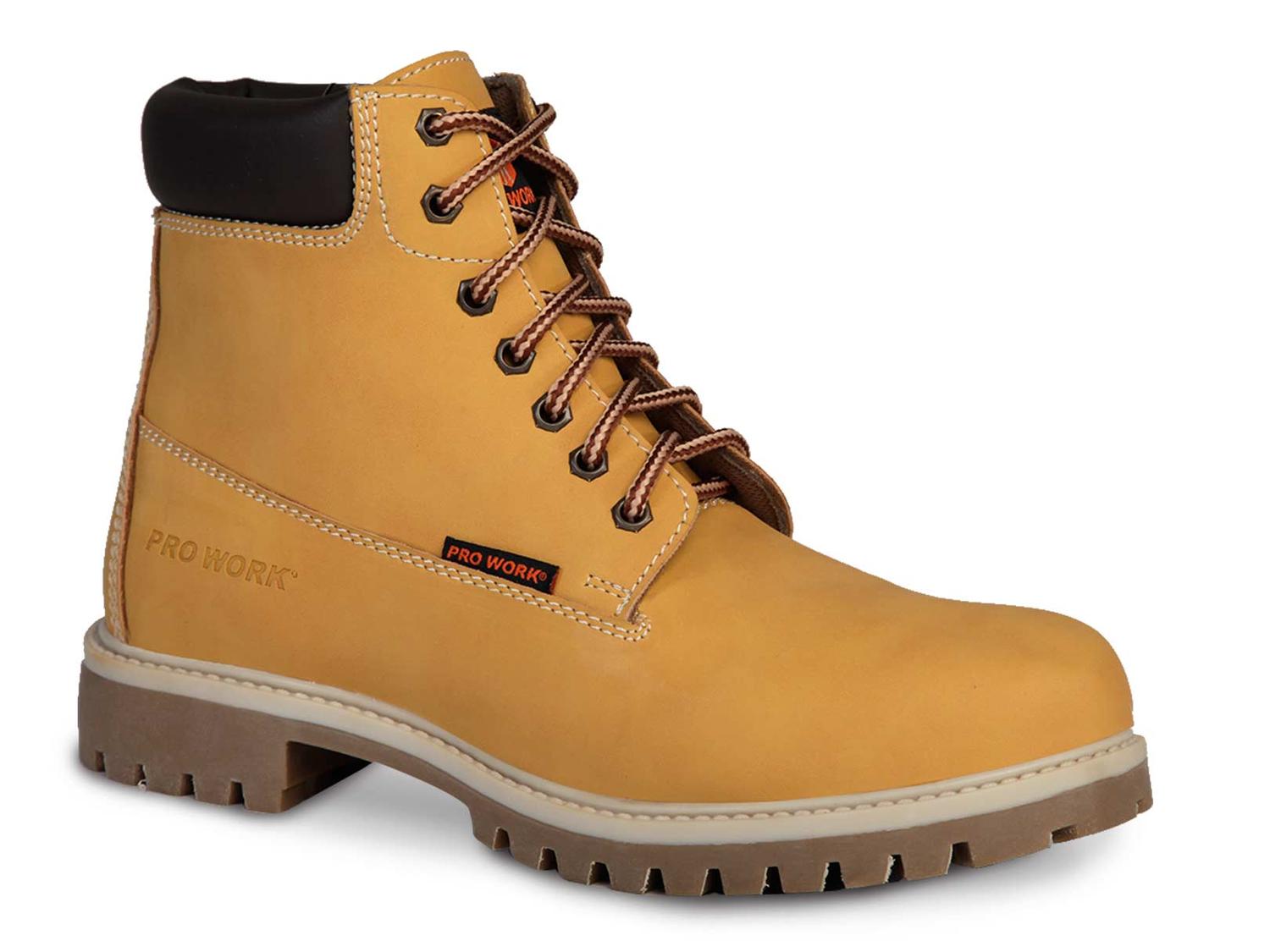 Bota hombre Botin casual caballero PRO WORK 77611 Miel — imagen 2