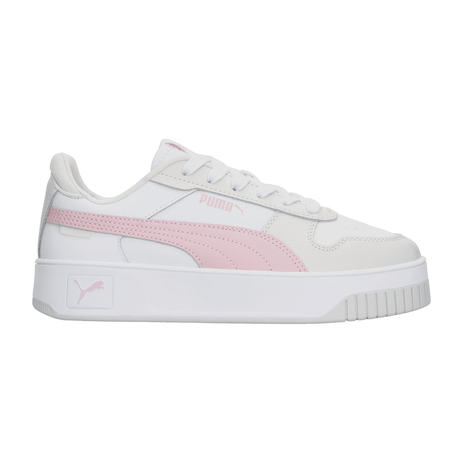 Tenis Dama Puma Carina Street Blanco Casual Mujer — imagen 2