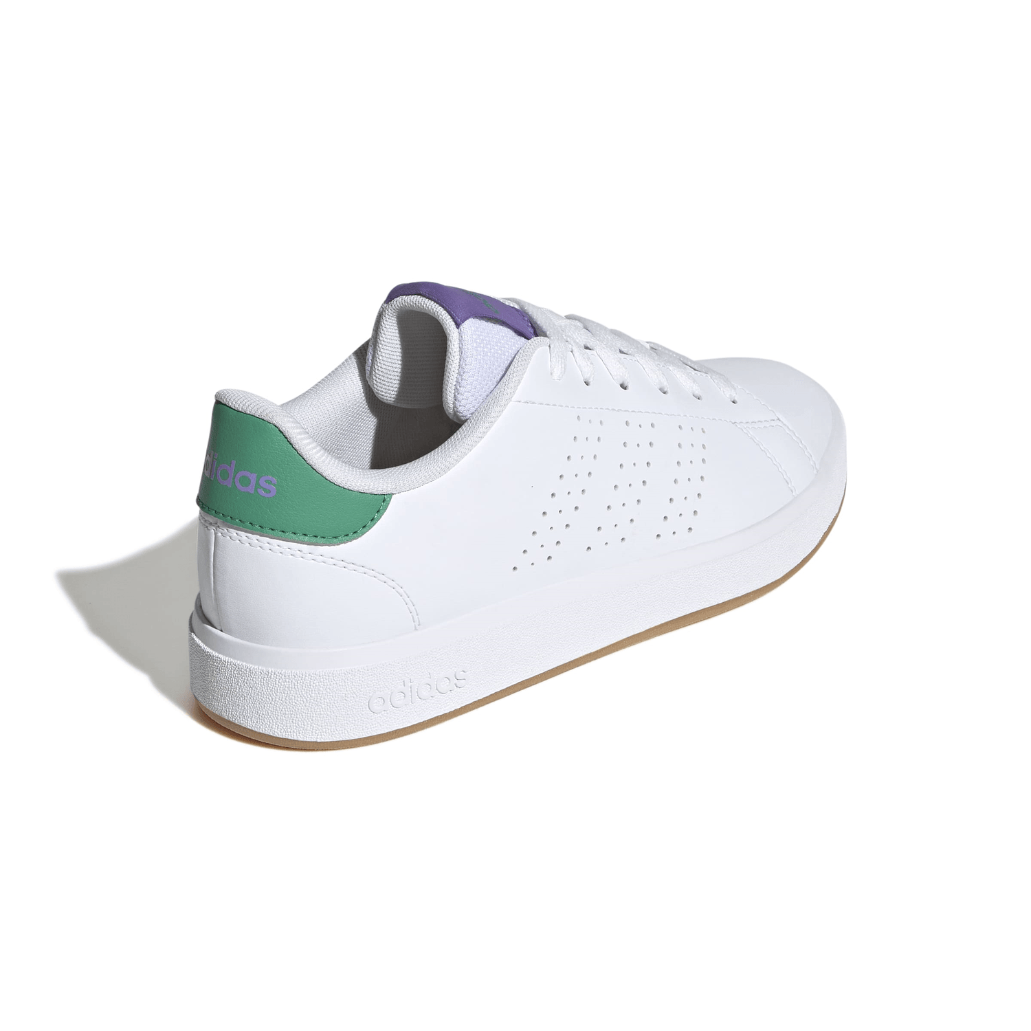 Tenis Adidas Advantage Base 2.0 Dama Casual Blanco Mujer — imagen 3