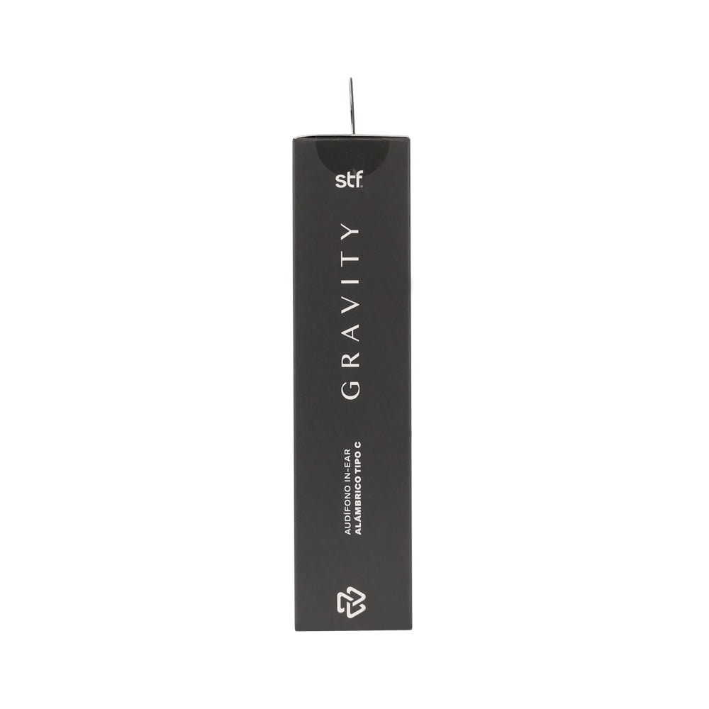 Audifonos alámbricos In-Ear STF Gravity: Tipo C, Micrófono, Negro — imagen 9