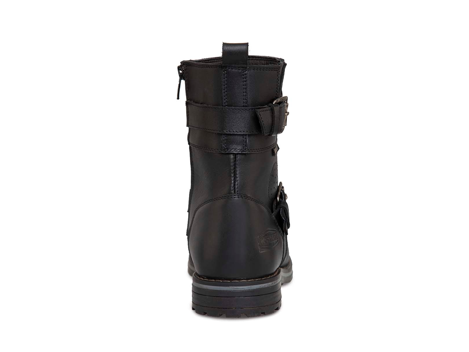 Bota Biker Hombre Moto caballero Casual Workland 89737 Negro — imagen 10
