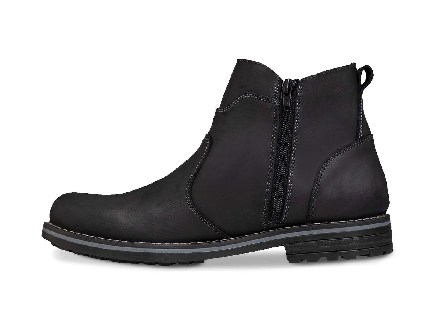 Bota hombre botín casual urbano vaquero Workland 89719 negro — imagen 4