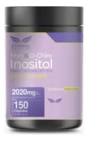 Essentials: Inositol 40:1 Myo & D-Chiro, Folato 5-MTHF + D3 + Zinc, Bienestar Hormonal, 150 Cápsulas