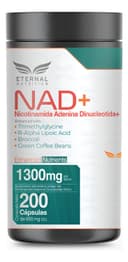 Essentials: NAD+ Puro con TMG y Ácido Alfa Lipoico, Trimetilglicina + NMN + NR, 200 Cápsulas