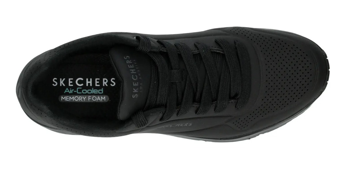 Tenis Skechers Hombre Casual Negro Caballero — imagen 18