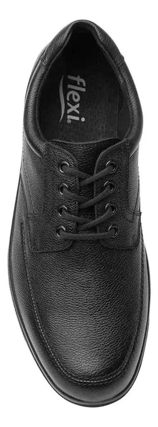 Zapato Flexi Marcel 91607 Derby Negro Liso 26 Mx — imagen 2