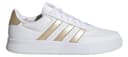 Tenis adidas Breaknet 2.0 Dama Casual Blanco Con Dorado Mujer