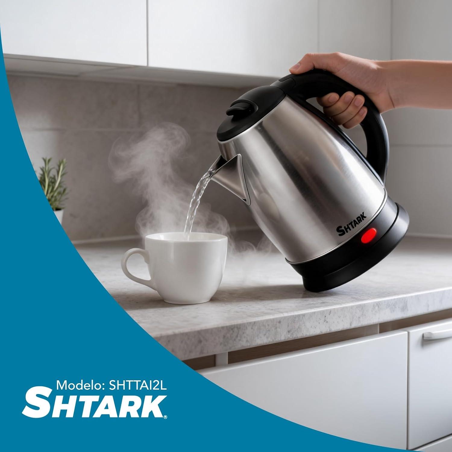 Hervidor Eléctrico Shtark SHTTAI2L Acero Inoxidable 2 L 1500 W — imagen 4