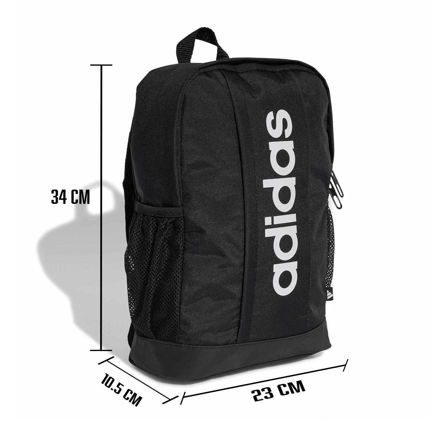 Mochila Adidas Lineal Escolar Original Negro Unisex 18L — imagen 5