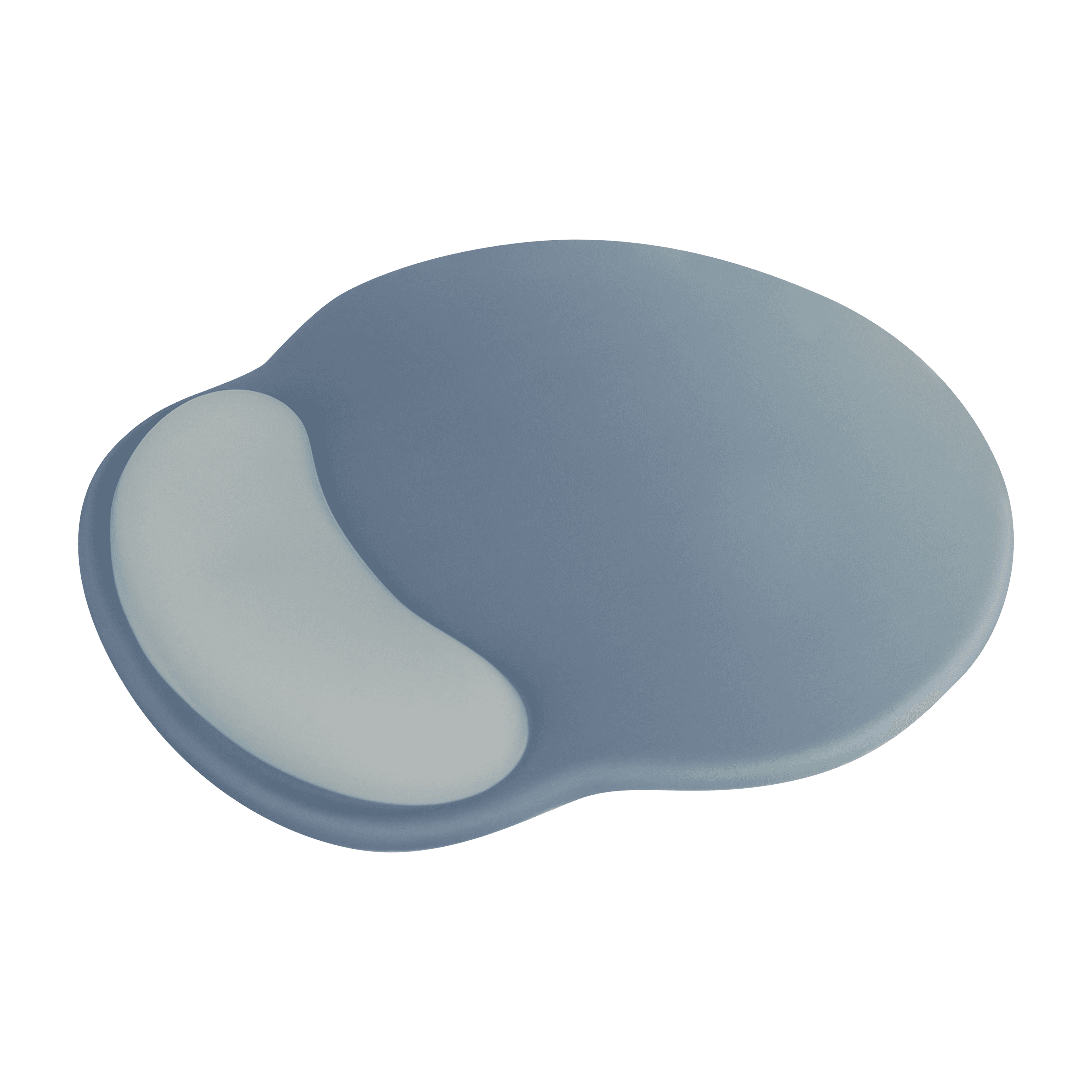 Mousepad Reposamuñecas redondo VIVA: Antiderrapante, Momory foam, Gris — imagen 2
