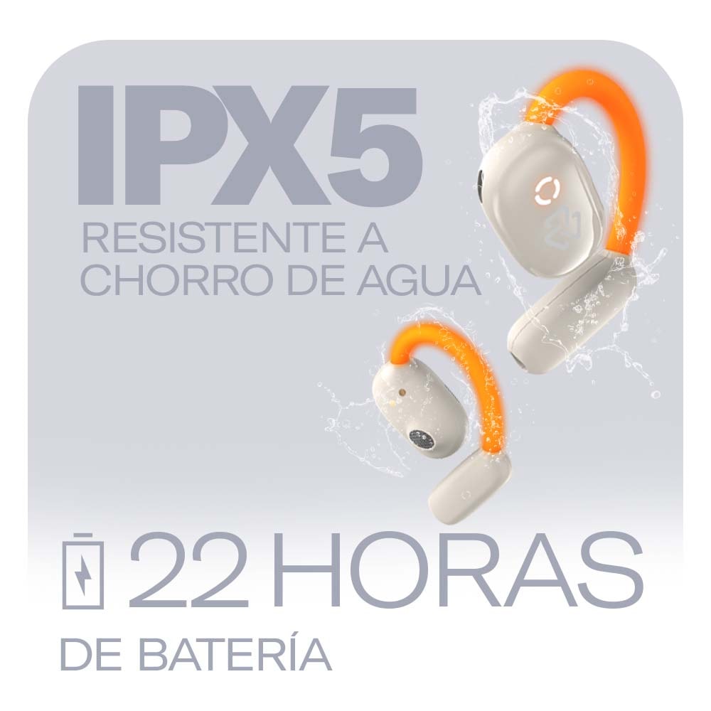 Audifonos Inalambricos Ows One Pro Sport STF 22Hrs Uso IPX5 — imagen 7