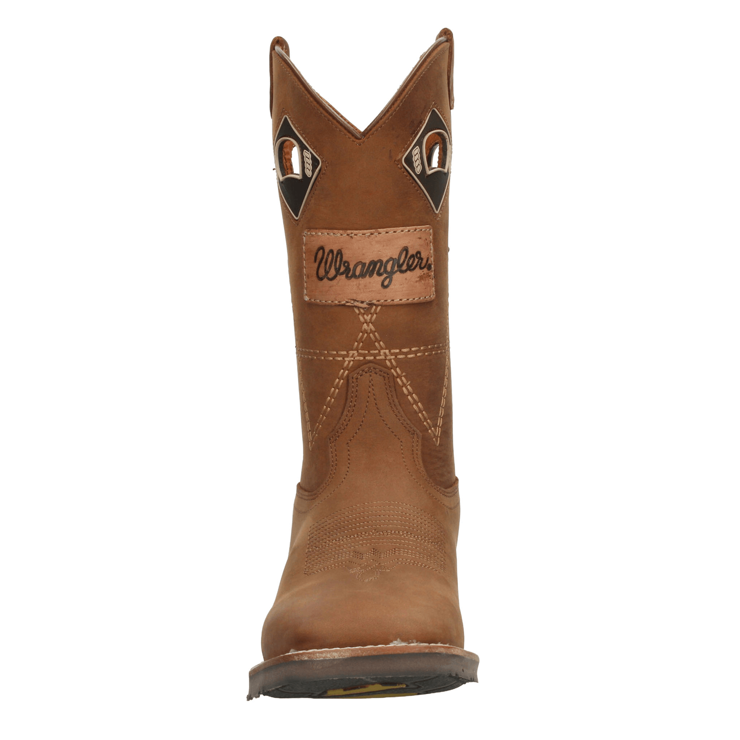 Bota Wrangler Vaquero Hombre Cierre Casual Café Caballero — imagen 6