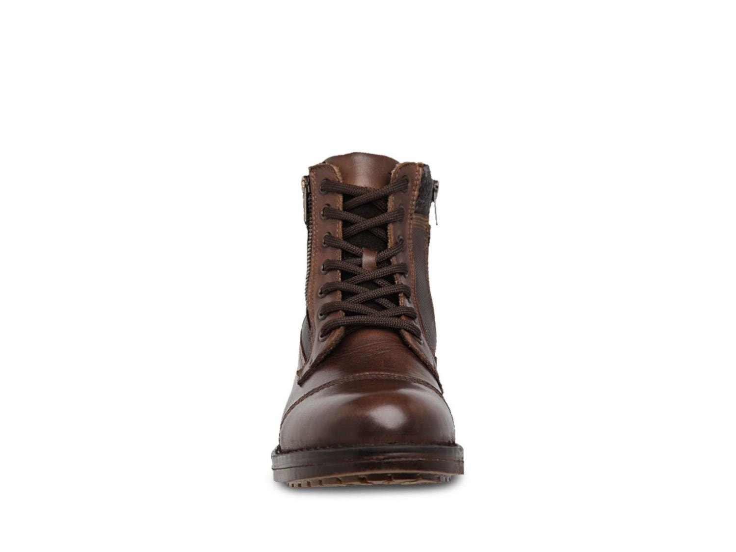 Bota Hombre Casual Urbano botín Workland 89730 café — imagen 3