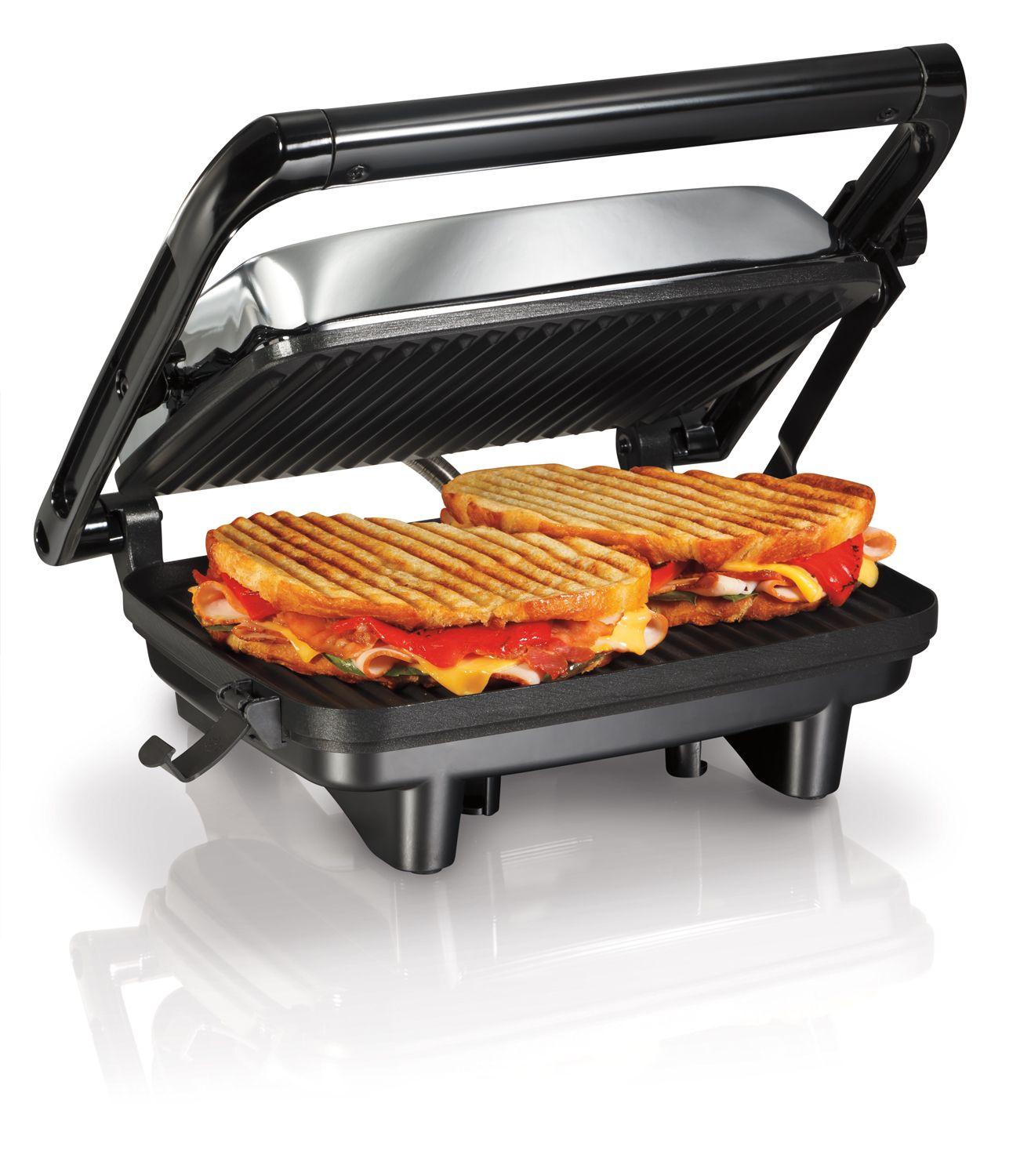 Parrilla Panini Hamilton Beach 25460 Gourmet Profesional — imagen 2