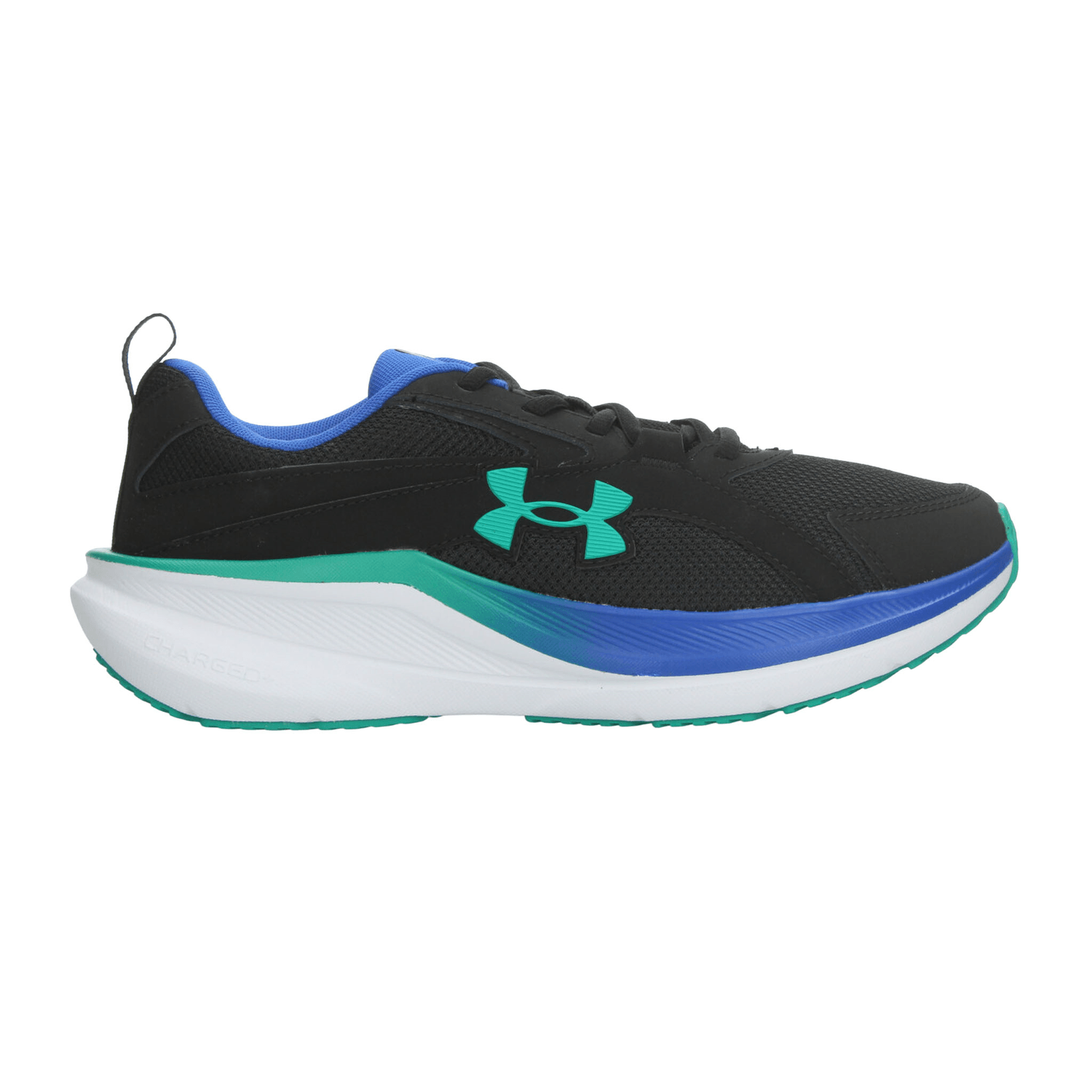 Tenis Under Armour Asser Hombre Running Caballero Negro — imagen 1