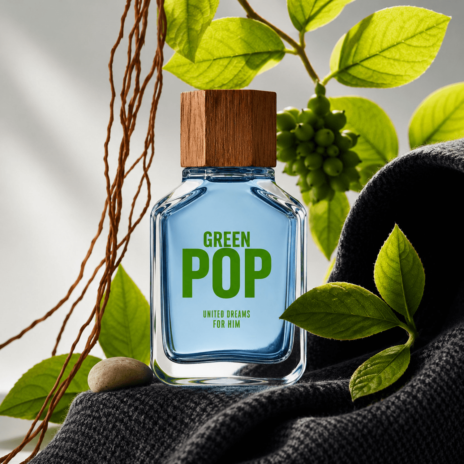 Perfume Benetton Green Pop Hombre 100ml — imagen 6