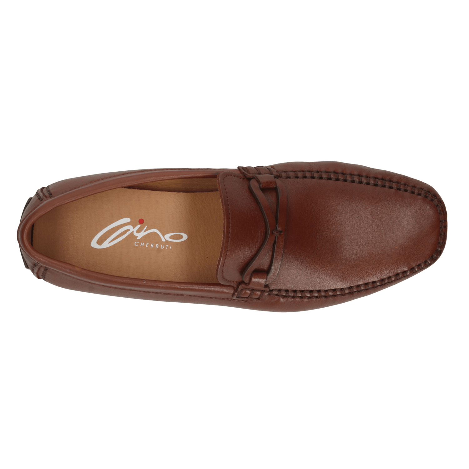 Zapato Gino Cherruti Hombre Casual Café Caballero — imagen 8