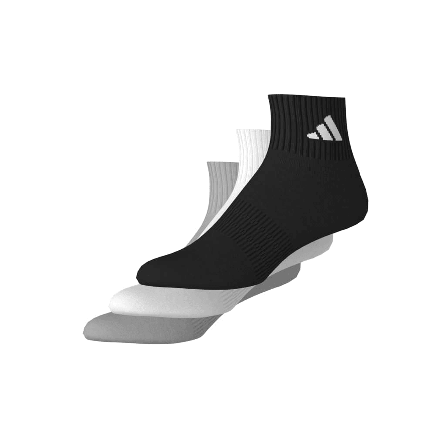 Calcetines Adidas Neutros Multicolor Deportivos 3 Pares Tobillo Unisex — imagen 10