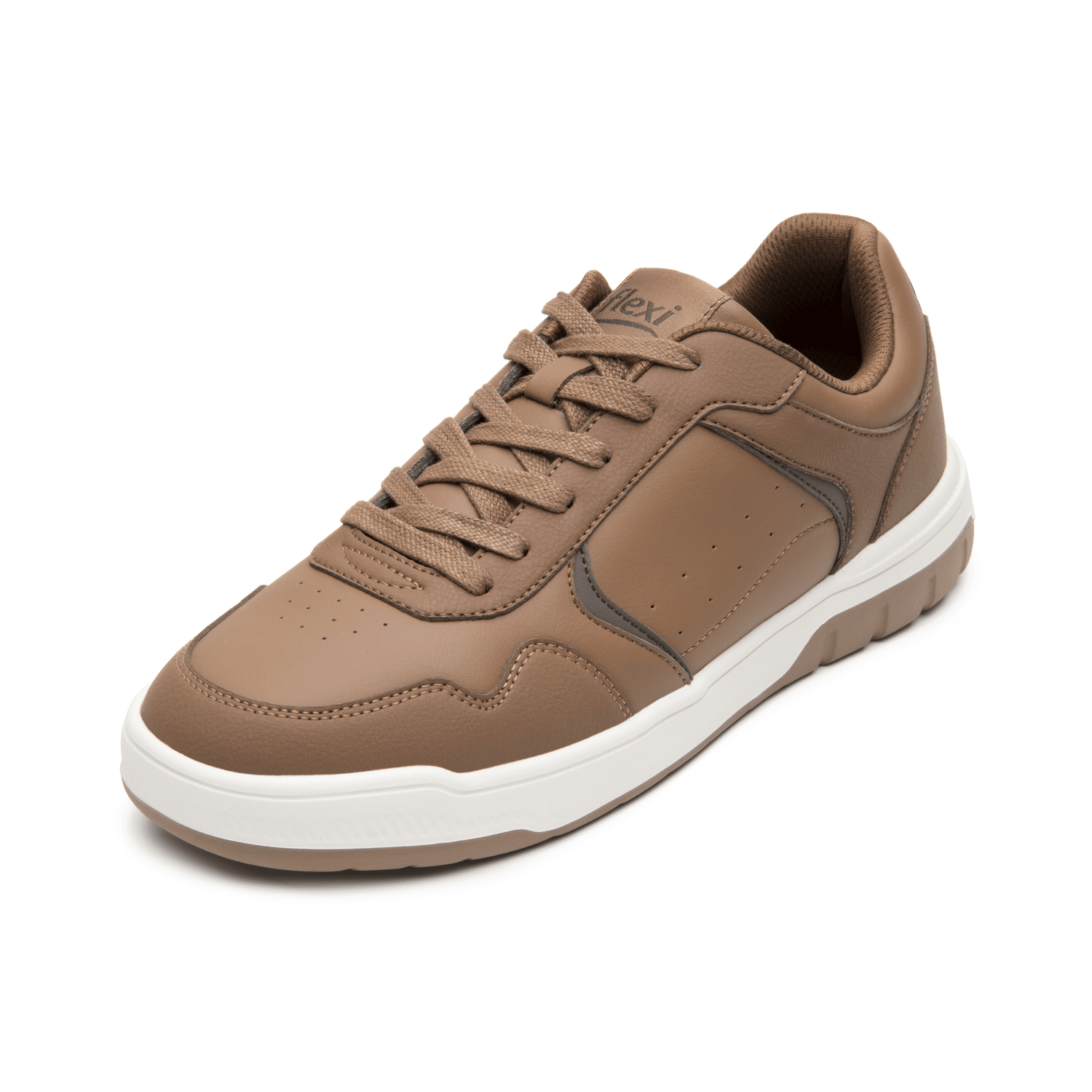 Tenis Flexi Hombre Casual Café Caballero — imagen 3