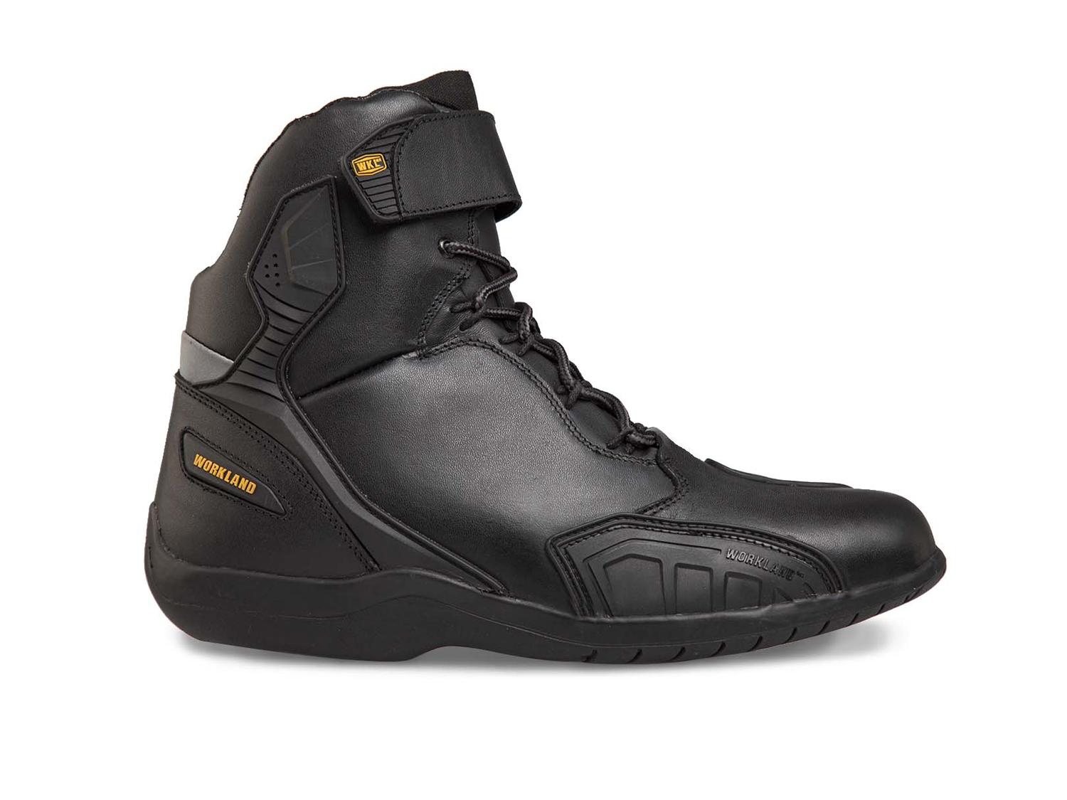 Botas Hombre Biker Moto Workland Touring Sport 80003 Negro — imagen 2