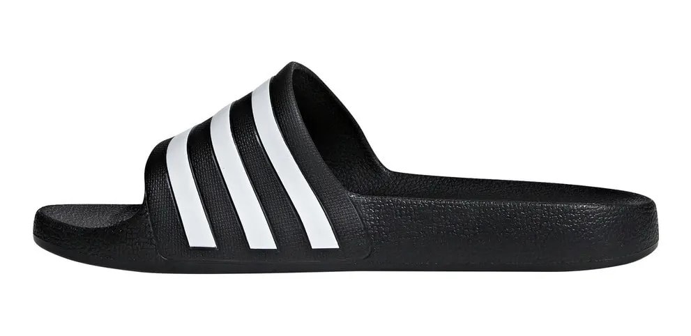 Sandalia adidas Adilette Aqua Hombre Casual Negro Caballero — imagen 12