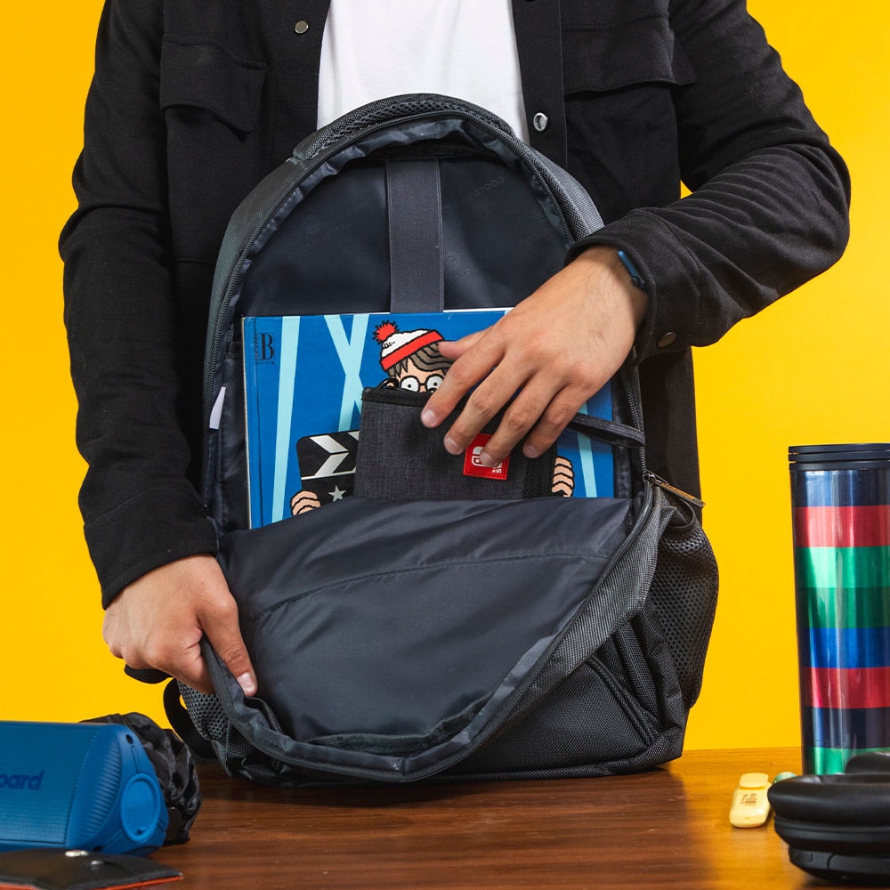 Mochila para laptop CoolCapital Bast 15.6" pulgadas Morado — imagen 21