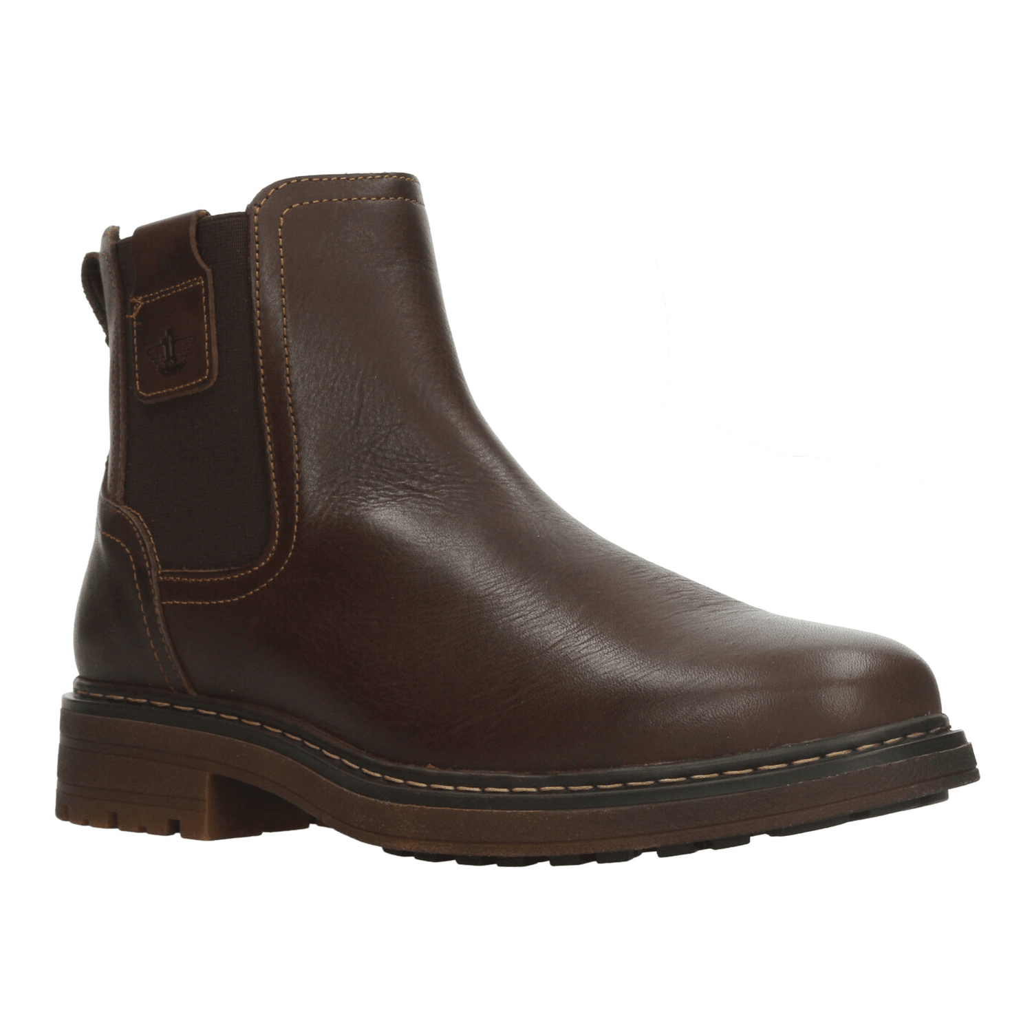 Bota Dockers Hombre Casual Chelsea Cómodo Café Caballero — imagen 2