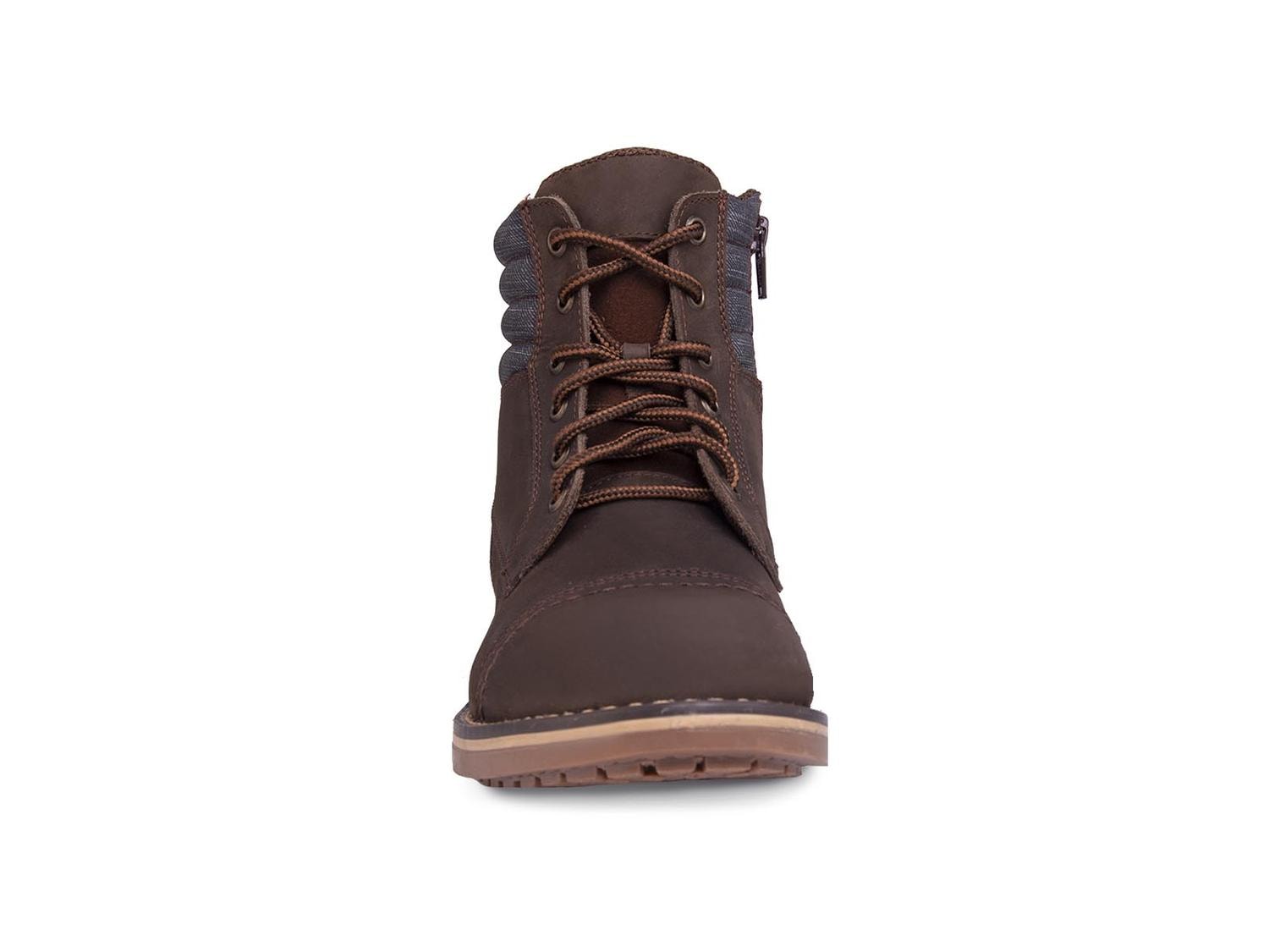 Bota hombre botin caballero casual WORKLAND 89733 Café — imagen 3