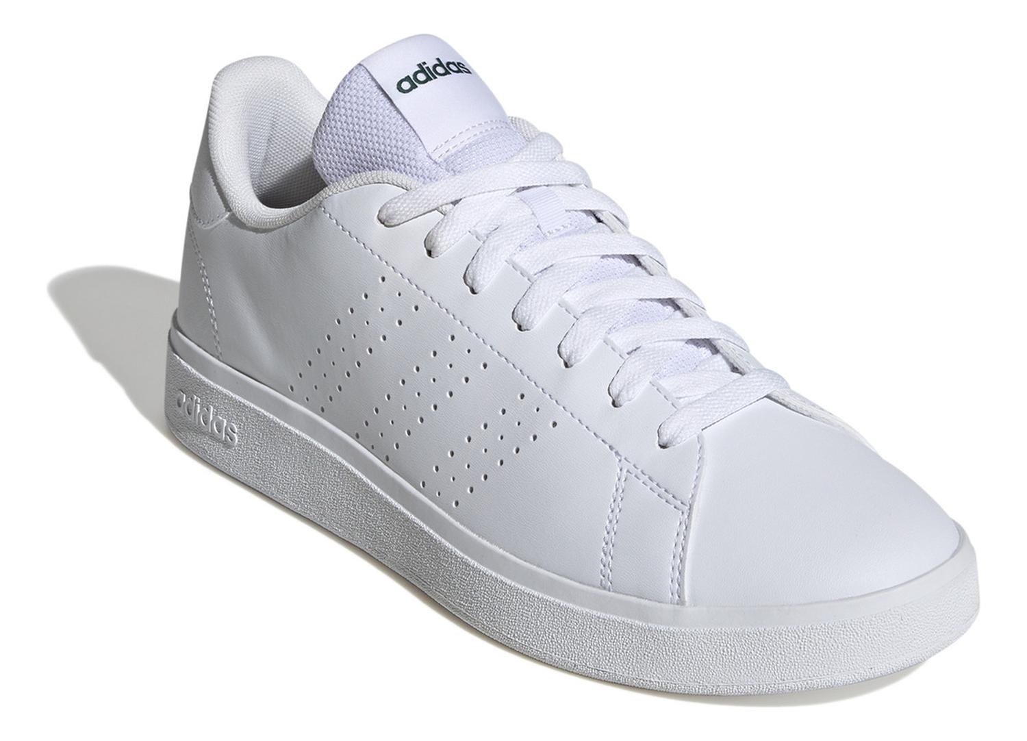 Tenis Hombre Adidas Advantage Base 2.0 Blanco Casual Caballero — imagen 3