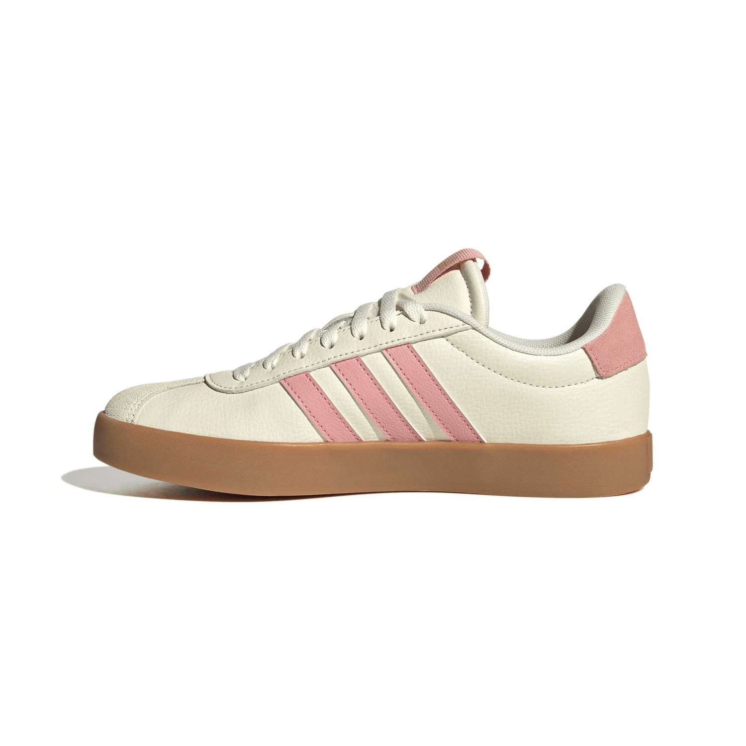 Tenis Adidas VL Court 3.0 Dama Off White Casual Cintas Mujer — imagen 5
